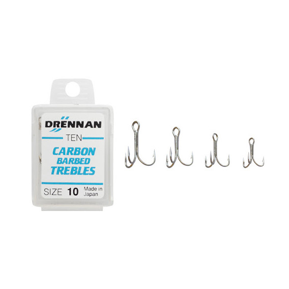 DRENNAN Carbon Trebles - trojháčiky veľ.8