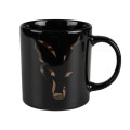 FOX Black/Camo Head Ceramic Mug - hrnček