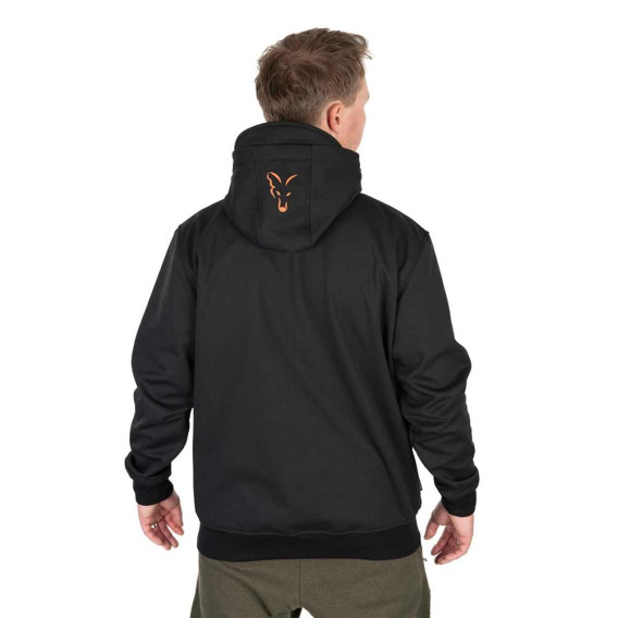 FOX Collection Soft Shell Jacket Black/Orange - softšelová bunda